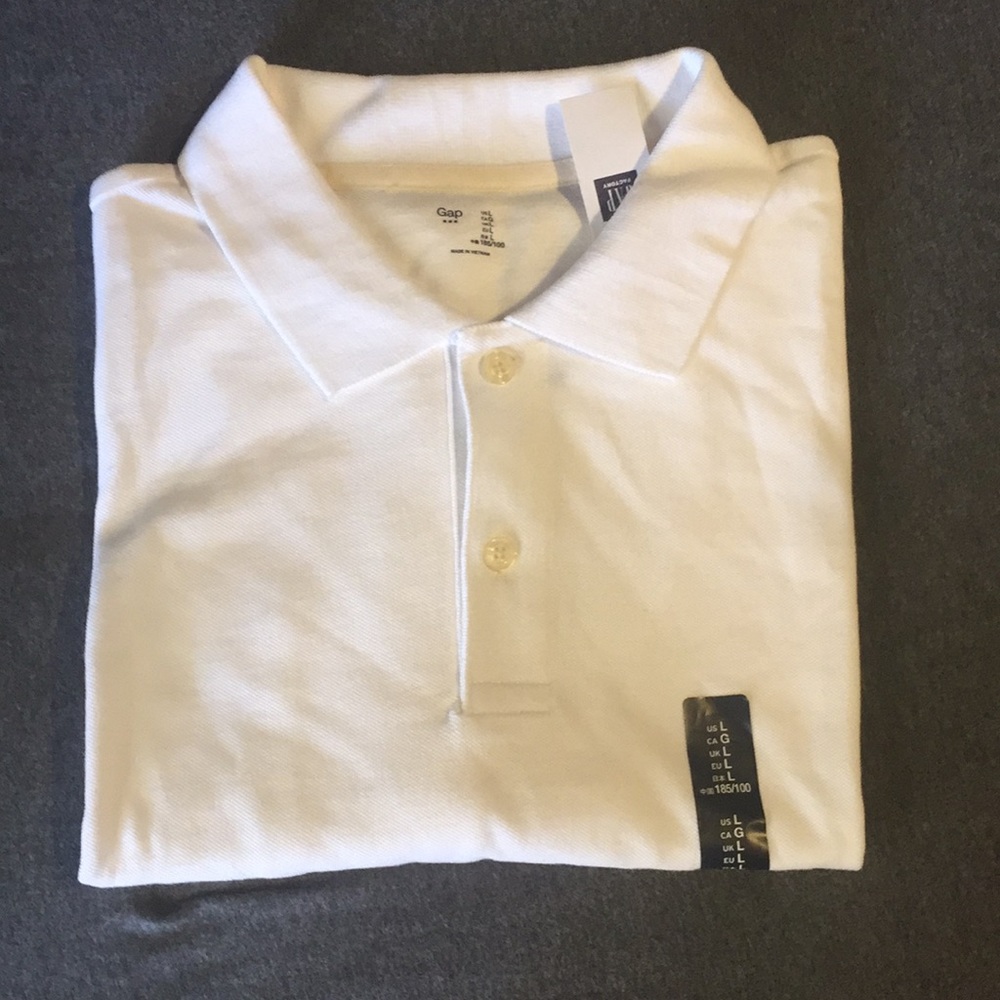 White GAP Polo